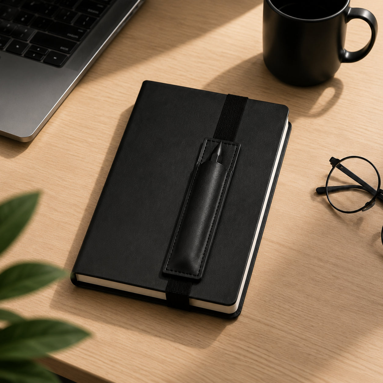 Etui mit flexiblem Halteband